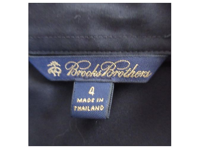 Autre Marque Abito Camicia a Maniche Lunghe Brooks Brothers Nero - vista 7