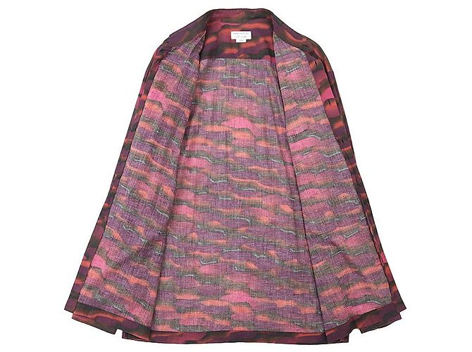 Autre Marque Camisa de algodón LenLye de Dries Van Noten Castaño Burdeos - vista 5