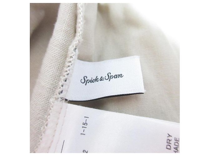 Autre Marque Mono de lino y rayón Spick and Span Beige - vista 6