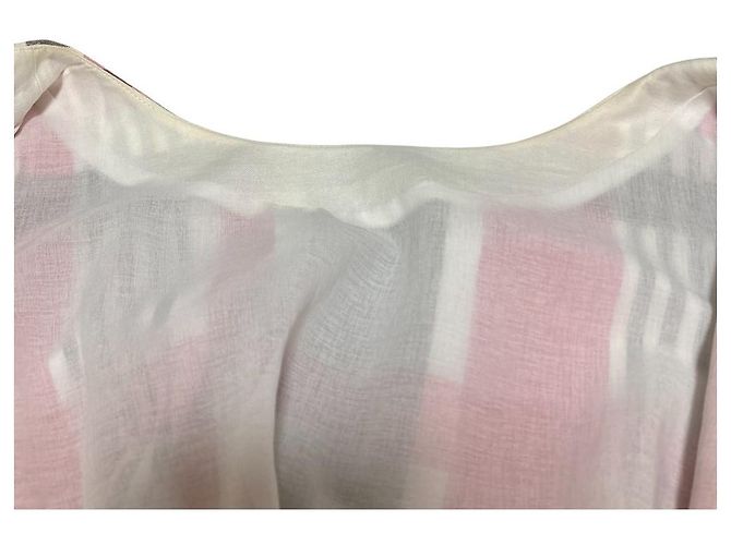 Autre Marque Kleid BLUE LABEL CRESTBRIDGE Braun Pink Weiß - Ansicht 10