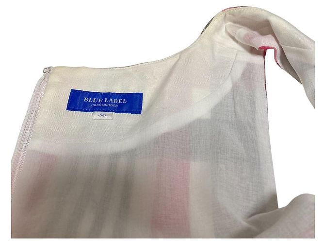Autre Marque Kleid BLUE LABEL CRESTBRIDGE Braun Pink Weiß - Ansicht 11