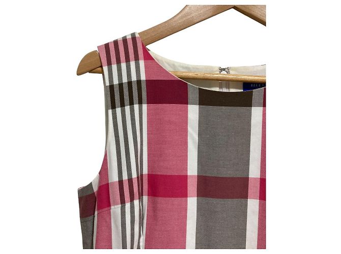 Autre Marque Kleid BLUE LABEL CRESTBRIDGE Braun Pink Weiß - Ansicht 3