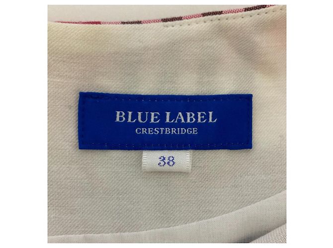 Autre Marque Kleid BLUE LABEL CRESTBRIDGE Braun Pink Weiß - Ansicht 6