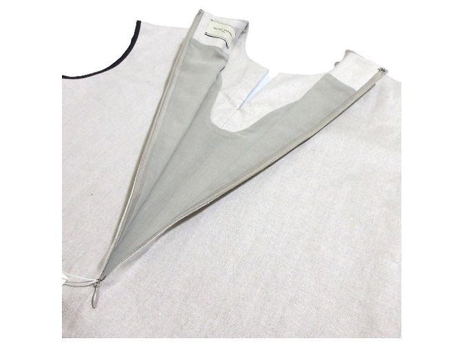 Autre Marque Leinenkleid UNITED ARROWS Beige - Ansicht 4