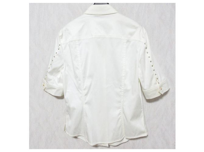 Autre Marque Camicia Classic Escada Bianco Bianco sporco - vista 2