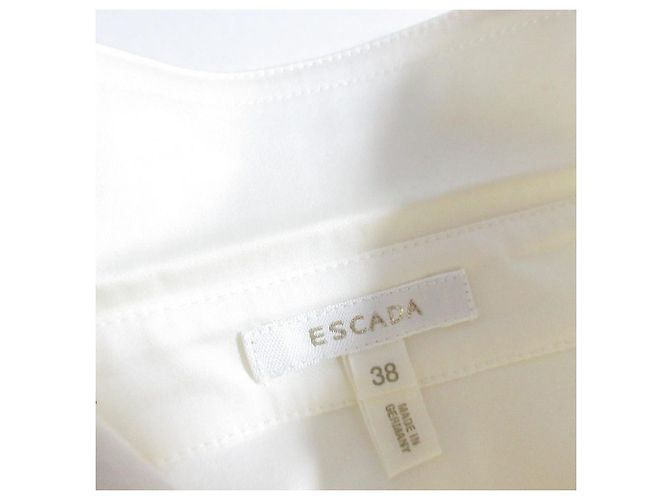 Autre Marque Camicia Classic Escada Bianco Bianco sporco - vista 7
