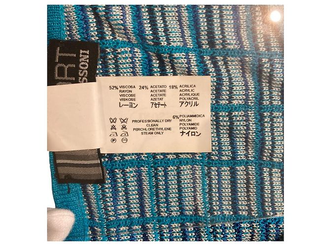 Autre Marque Top de punto Missoni SPORT Azul Azul claro - vista 4