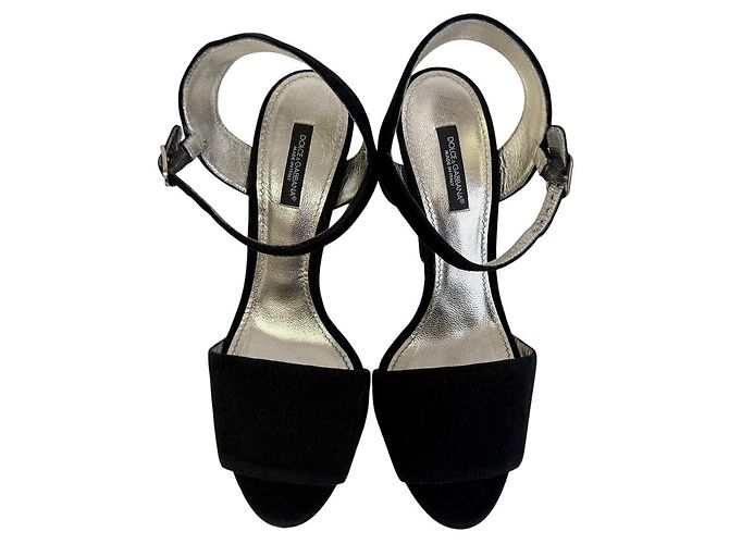 Dolce & Gabbana Dolce&Gabbana High Heel Sandalen Schwarz - Ansicht 3