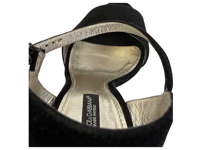 Dolce & Gabbana Dolce&Gabbana High Heel Sandalen Schwarz - Ansicht 9