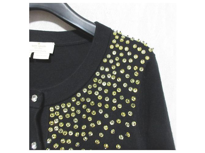 Cárdigan Bijou Embellecido de Kate Spade New York Negro - vista 3