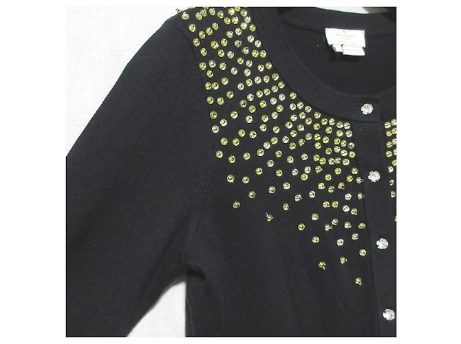 Cárdigan Bijou Embellecido de Kate Spade New York Negro - vista 4