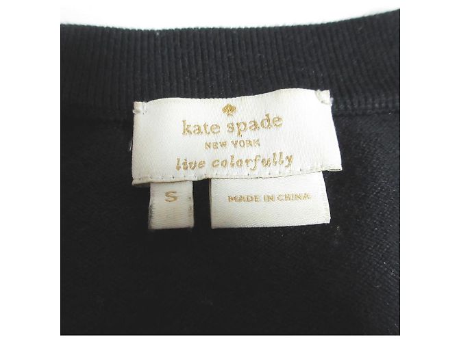 Cárdigan Bijou Embellecido de Kate Spade New York Negro - vista 6