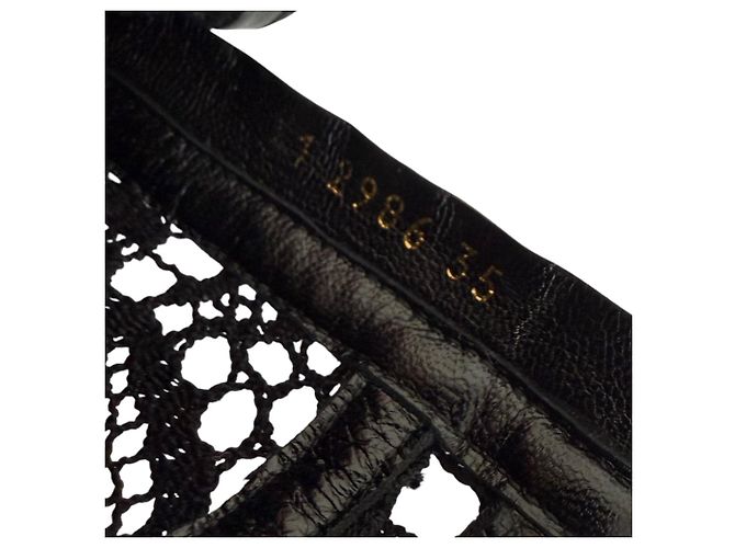Dolce & Gabbana Botines cortos de encaje de ganchillo Dolce&Gabbana Nero - vista 9