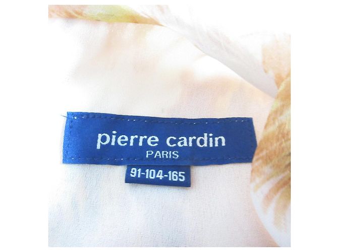 Autre Marque Chiffonkleid mit Blumenmuster von Pierre Cardin Pink - Ansicht 7
