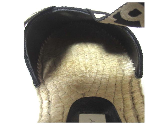 Stella Mc Cartney Sandali Espadrilles con Cinturino in Raso Stella McCartney Nero - vista 6