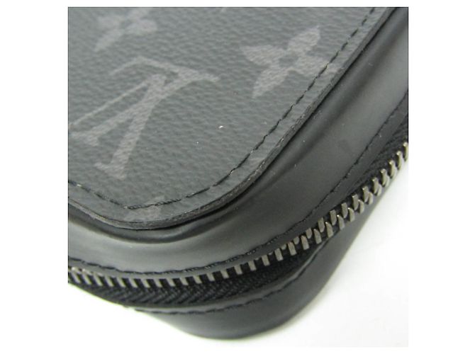 Louis Vuitton Monogram Eclipse Zippy XL Long Wallet Black - view 13