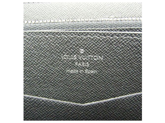 Louis Vuitton Monogram Eclipse Zippy XL Long Wallet Black - view 15