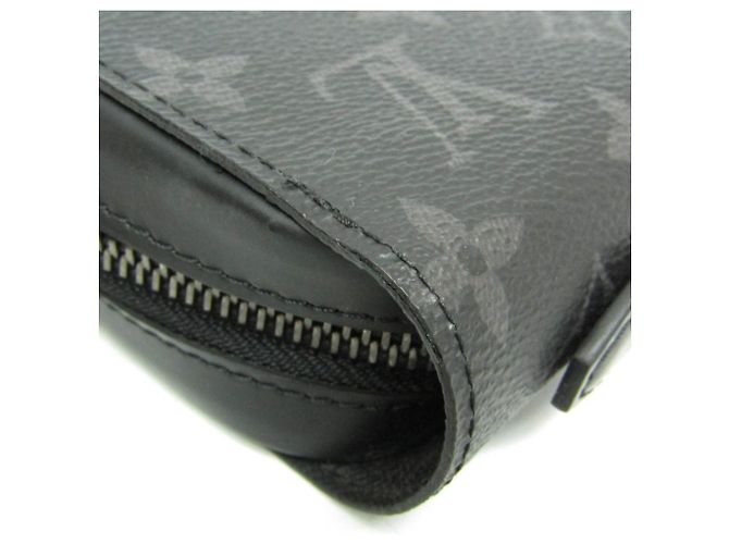 Louis Vuitton Monogram Eclipse Zippy XL Long Wallet Black - view 9