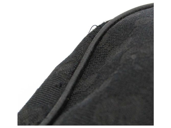 Borsa a Spalla in Tela GG e Pelle Gucci Nero - vista 9