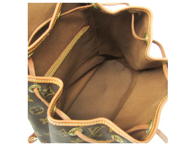 Louis Vuitton Monogram Montsouris MM Rucksack Monogramm - Ansicht 3