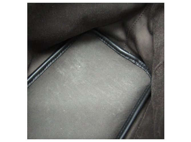 Borsa in pelle donna Chloé Baylee 3S0171 Nero Grigio Grigio antracite - vista 17