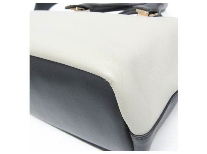 Borsa in pelle donna Chloé Baylee 3S0171 Nero Grigio Grigio antracite - vista 4