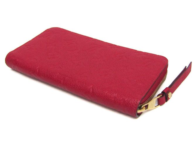 Cartera Zippy Monogram Empreinte Louis Vuitton M63691 Roja - vista 2