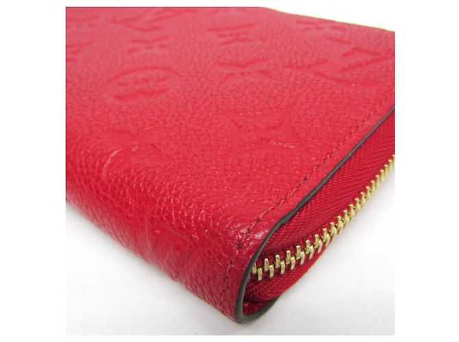 Cartera Zippy Monogram Empreinte Louis Vuitton M63691 Roja - vista 5
