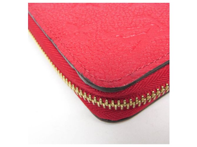 Cartera Zippy Monogram Empreinte Louis Vuitton M63691 Roja - vista 7