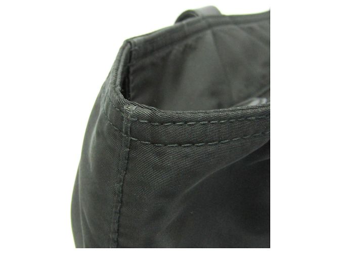 Borsa tote da donna Prada TESSUTO con nastro Nero - vista 11