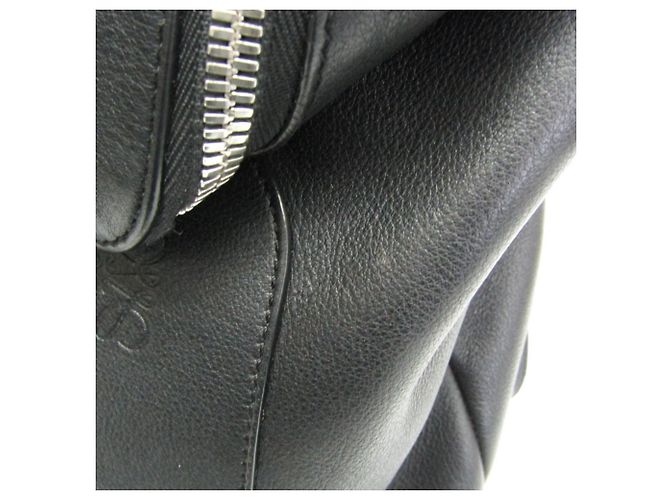 Loewe GOYA Leder-Rucksack Schwarz - Ansicht 15