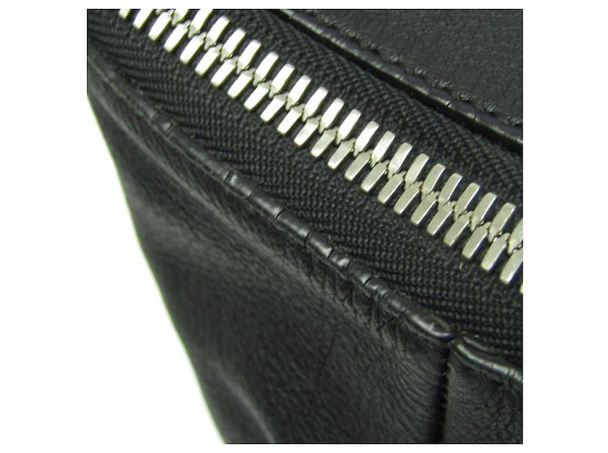 Loewe GOYA Leder-Rucksack Schwarz - Ansicht 17