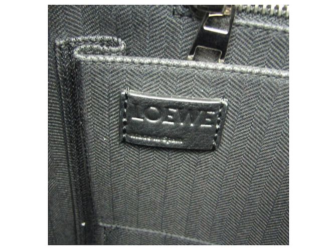 Loewe GOYA Leder-Rucksack Schwarz - Ansicht 19