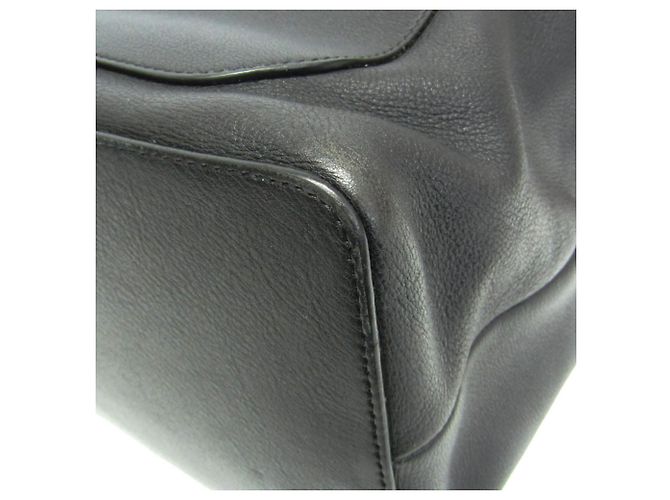 Loewe GOYA Leder-Rucksack Schwarz - Ansicht 7
