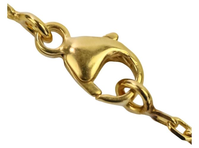 Collana Pendente O'Kelly di Hermès D'oro Taupe - vista 13