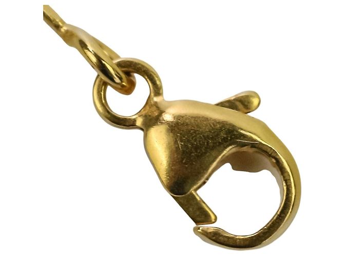 Collana Pendente O'Kelly di Hermès D'oro Taupe - vista 14