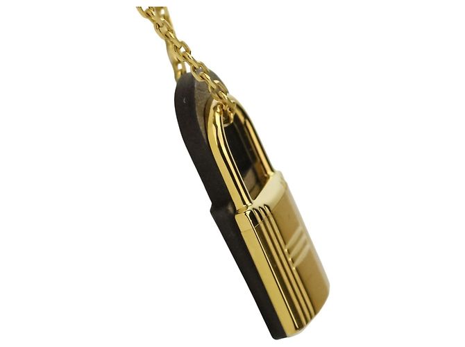 Collana Pendente O'Kelly di Hermès D'oro Taupe - vista 3