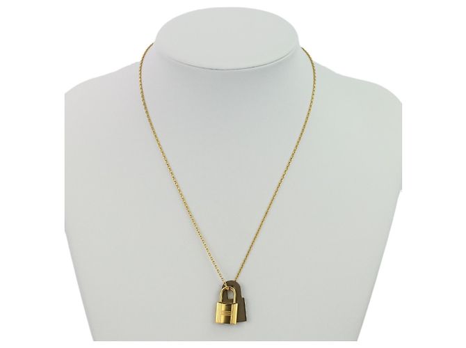 Collana Pendente O'Kelly di Hermès D'oro Taupe - vista 6