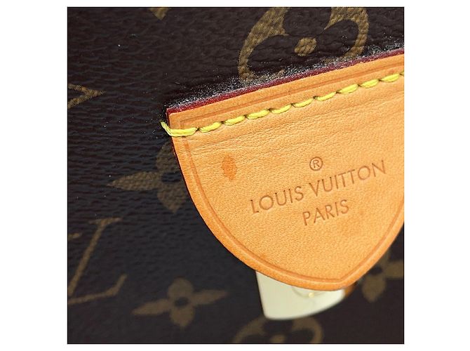 Borsa Louis Vuitton Monogram Rivoli PM Marrone - vista 11