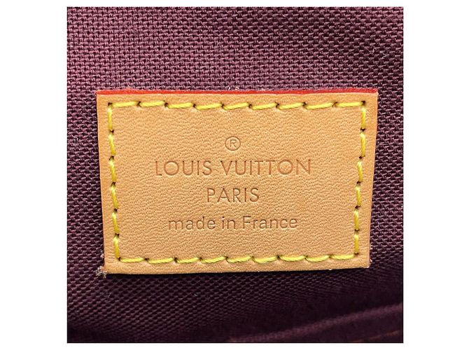 Borsa Louis Vuitton Monogram Rivoli PM Marrone - vista 17