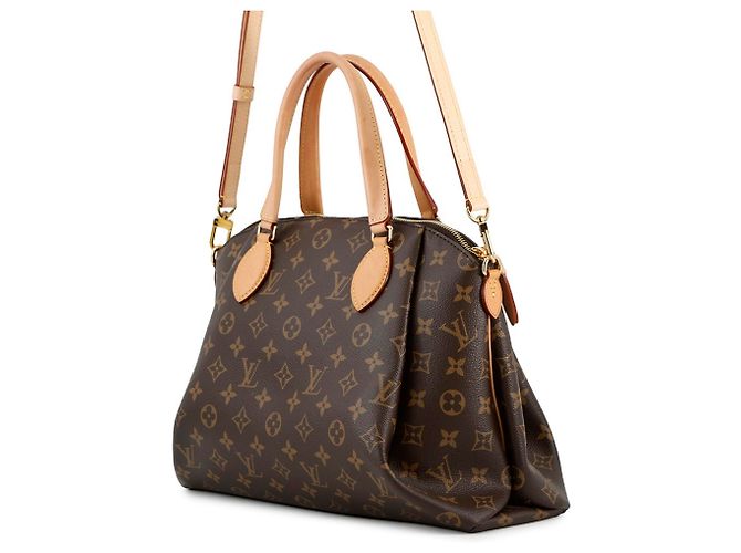 Borsa Louis Vuitton Monogram Rivoli PM Marrone - vista 2