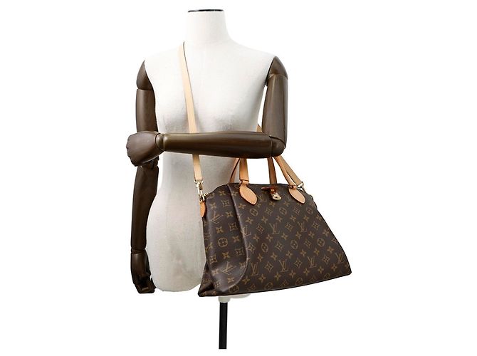 Borsa Louis Vuitton Monogram Rivoli PM Marrone - vista 5