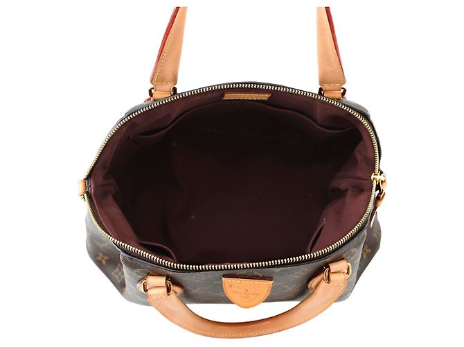Borsa Louis Vuitton Monogram Rivoli PM Marrone - vista 6