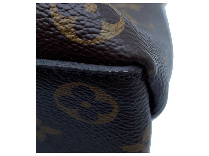 Borsa Louis Vuitton Monogram Rivoli PM Marrone - vista 7