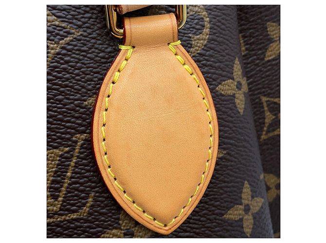 Borsa Louis Vuitton Monogram Rivoli PM Marrone - vista 8