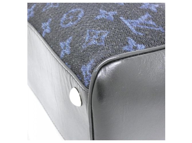Borsa Louis Vuitton Grand Sac M55203 Blu - vista 3