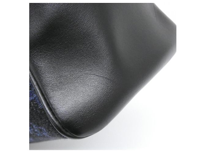 Borsa Louis Vuitton Grand Sac M55203 Blu - vista 5