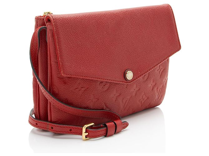 Borsa a Spalla Twinset Monogram Empreinte Louis Vuitton Rosso - vista 2