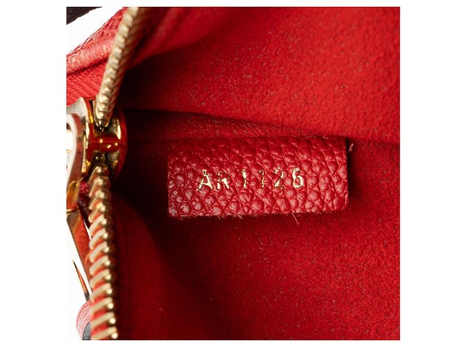 Borsa a Spalla Twinset Monogram Empreinte Louis Vuitton Rosso - vista 6