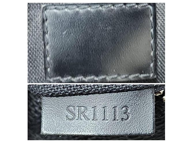 LOUIS VUITTON Schulter-/Crossbody-Tasche Mick PM Damier Graphite Schwarz/Grau - Ansicht 10